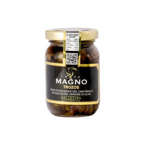 Trozos (Pezzi) di Acciughe del Cantabrico 160 grammi