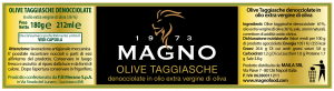OLIVE TAGGIASCHE denocciolate in olio extra vergine di oliva 212 g - immagine 2