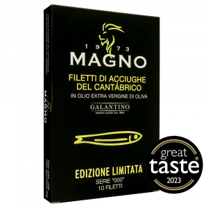 Filetti di Acciughe del Cantabrico 000 Edizione Limitata 120g - 10 filetti (3-star 2023 Great Taste)