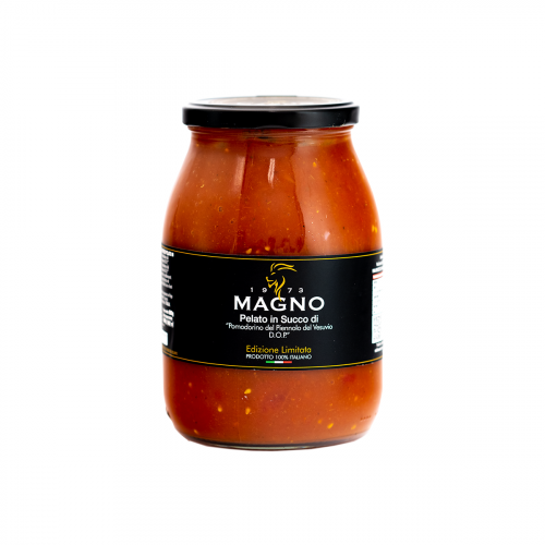 Pomodorini del Piennolo del Vesuvio DOP pelati in succo (980 g)