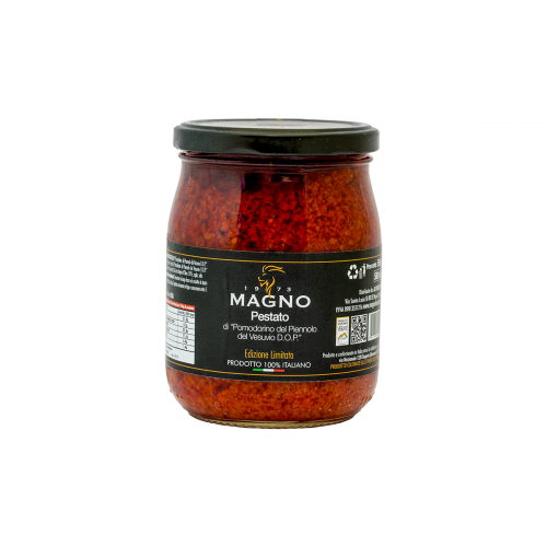 Pestato di Pomodorini del Piennolo del Vesuvio DOP 550g.