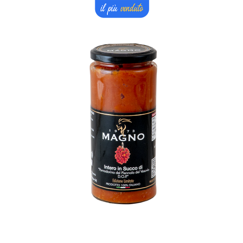 Pomodorini del Piennolo del Vesuvio DOP interi in succo - Bestseller