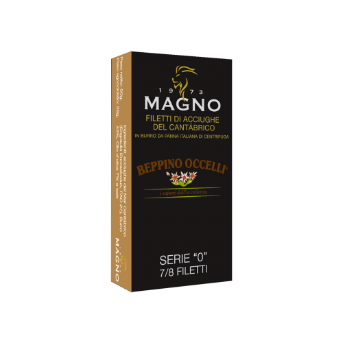 Filetti di Acciughe del Cantabrico al burro 'Beppino Occelli' (Formato 'Octavillo' - 7/8 50g)