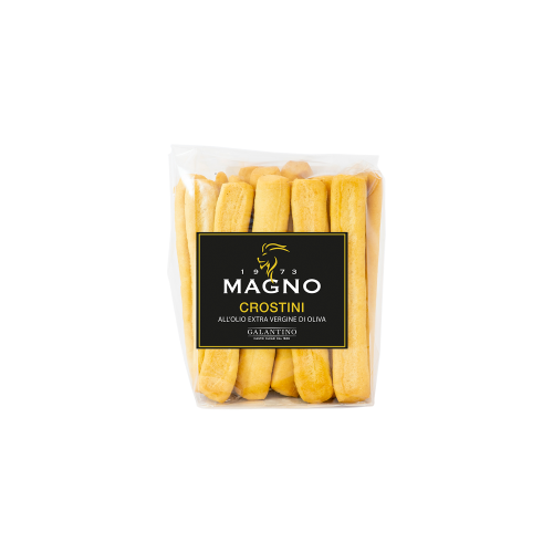 Crostini per acciughe all'Olio Extra Vergine d'Oliva del Frantoio Galantino