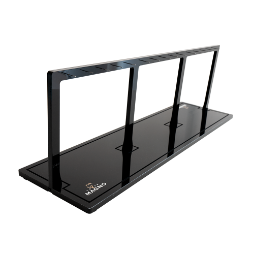 Espositore in plexiglas da tavolo per degustazione acciughe. Può contenere 15 o 30 filetti
