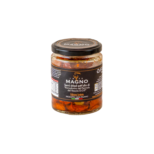 Semi dried sott'olio di Pomodorini del Piennolo del Vesuvio DOP 300 g