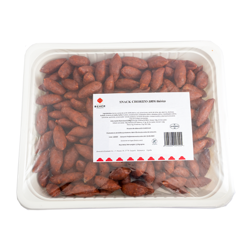 Snack di Chorizo de Bellota 100% iberico - Confezione da 1,5 kg