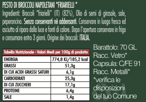 Pestato di friarielli del Vesuvio (190 g) - immagine 2