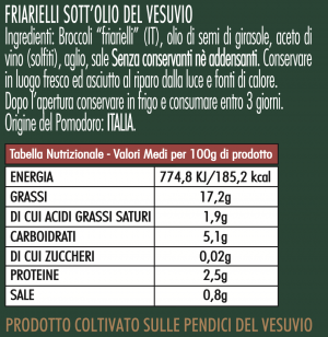 Friarielli del Vesuvio sott'olio - immagine 2