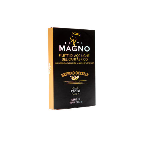 Acciughe del Cantabrico al burro "Beppino Occelli" 12/14 filetti (3-star 2023 Great Taste)