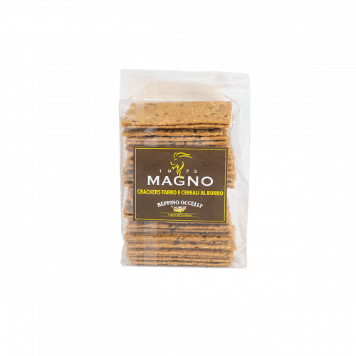 CRACKERS AL FARRO E CEREALI CON BURRO OCCELLI