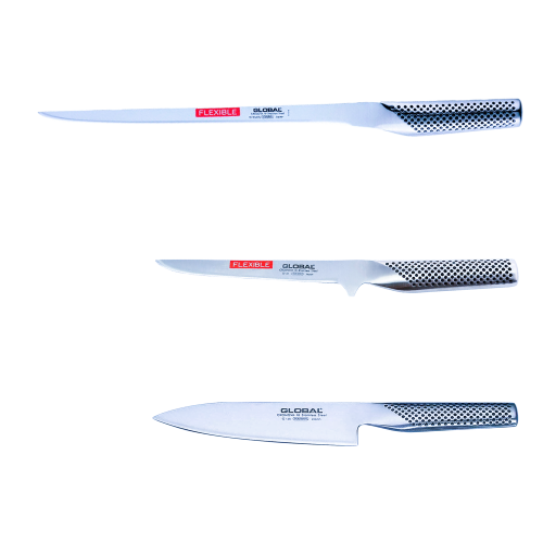 Set coltelli per cortador de Jamón Iberico "GLOBAL"